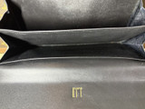 Auth. Vintage Dunhill Black Large Leather Wallet