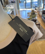 Auth. Weekend Max Mara Beige & Black Large Dress