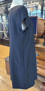 Auth. Moschino Cheap & Chic Black US 10 A-Line Dress