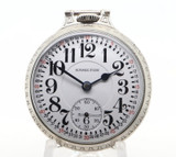 Antique 1928 Hamilton Grade 950 14K Gold Filled 51mm 23J 16s O/F Pocketwatch