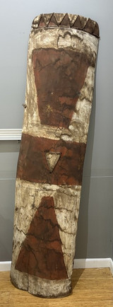 c.1930 Papua New Guinea Southern Highlands Decorated Mendi War Shield