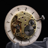 Vintage 1960s Girard Perregaux Steel 17 J Manual Wind Fob Watch