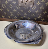 Mid Century Tiffany & Co .925 Sterling Silver 3 Petal Flower Dish