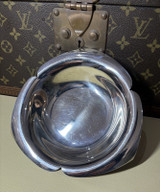 Mid Century Tiffany & Co .925 Sterling Silver 3 Petal Flower Dish