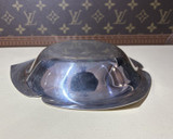 Mid Century Tiffany & Co .925 Sterling Silver 3 Petal Flower Dish