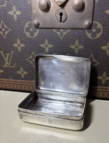 Antique 1805 Georgian Sterling Silver Snuff Box