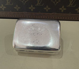 Antique 1805 Georgian Sterling Silver Snuff Box