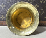 Anqitue Persian Qajar Dynasty Torquoise & Garnet Gold Plated Hookah Cup