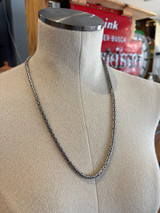 Byzantine Sterling Silver 61cm Chain Necklace
