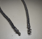 Vintage Lagos Sterling Silver 43cm Heavy Caviar Beaded Necklace 102g