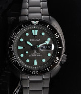 2025 Seiko Prospex King Turtle Night Vision 200m Watch SRPK43K Box+Docs