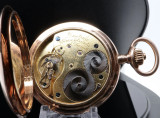 A. Lange & Sohne Glashutte I/S 14K Pink Gold 51mm Hunter Pocket Watch 96.2g