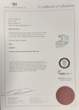 Vintage 32ct Blue Aquamarine Handmade Sterling Cocktail Ring Size P Val $25690