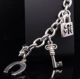 Vintage .925 Sterling Silver 18cm Charm Bracelet
