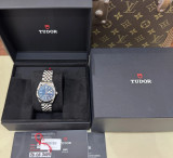 Auth 2025 Tudor Black Bay One 36 Unisex Steel Diamond Dial Watch 79640 Box & Doc