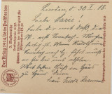 WW1 1918 German Postcard, Details Written in German to Rear