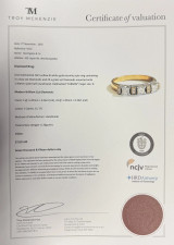 0.60ct G Vs Diamond 18K T/T Gold Dress Ring Size R Val $7015