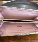 Auth. Louis Vuitton Damier Azur Summer Trunk Collection Wallet