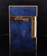 S.T. Dupont Line 2 Atelier Dark Blue Lacquer Lighter Limited Edition 016134