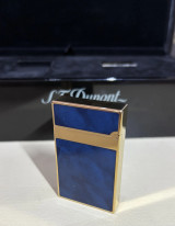 S.T. Dupont Line 2 Atelier Dark Blue Lacquer Lighter Limited Edition 016134