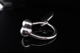 Return to Tiffany & Co Horseshoe Keyring Tag Charm .925 Sterling Silver 26mm