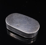 Antique George III c1817 Joseph Willmore Sterling Silver Vinegarette