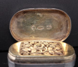 Antique George III c1817 Joseph Willmore Sterling Silver Vinegarette