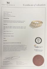 1.88ct Marquise Cut Diamond 10K Seven Stone Ring Size O Val $7920