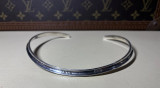 Vintage Tiffany & Co '1837' Sterling Silver 13cm Collar/ Choker Necklace.
