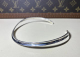 Vintage Tiffany & Co '1837' Sterling Silver 13cm Collar/ Choker Necklace.