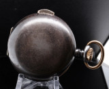 Antique Volta 52mm Gun Metal Repeater Pocket Watch - Serviced