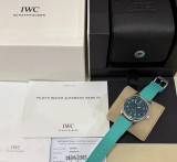 2025 IWC Pilot Mark XX Auto Titan Watch Mercedes Petronas F1 IW328210 Box & Docs