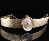 Vintage '68 Rolex Precision Ladies 18k Gold Cocktail Watch Suit Small 15cm Wrist