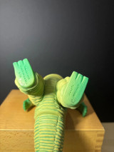 2000 Japanese Bandai Ultraman Ultra Monster Red King Soft Figure