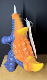 2006 Japanese Bandai Ultraman Kaiju Superju Vakishim Soft Figure (2007 Tag)