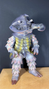 1989 Japanese Bandai Ultraman Kaiju Antlar Sofvi Soft Figure