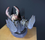 1989 Japanese Bandai Ultraman Kaiju Antlar Sofvi Soft Figure