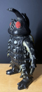 1989 Japanese Bandai Ultraman Kaiju Satan Beetle Soft Figure