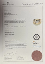 A Vintage 14K Gold 1.60cttw H Diamond Set Ring Size M1/2 Val $10550