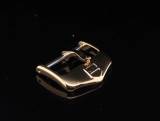 Auth. Tag Heuer Stainless Steel Gold Plated 18mm Watch Buckle FC1015
