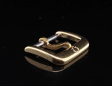 Auth. Omega 14mm Stainless Steel Gold Plated Buckle #2