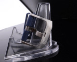 Auth. Tag Heuer Dark Blue 20mm Rubber Watch Band & Buckle BT0703