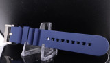 AUTH. Tudor Pelagos Blue 20mm Rubber Strap + Divers Extension Strap