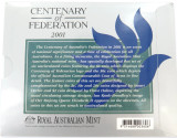 2001 RAM "Centenary of Federation" UNC 6 Coin Set