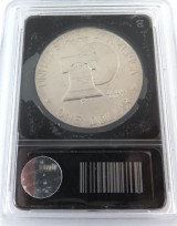 1776 - 1976 USA Eisenhower UNC $1 / 40% Silver. Slabbed