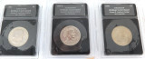 JOB LOT !! 3 x USA Susan B Anthony UNC $1 / Slabbed. 1979, 1980S, 1981