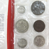 RARE Australian 1911 Set 6 Coins in Red Wallet.