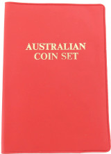 RARE Australian 1911 Set 6 Coins in Red Wallet.