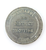 RARE Warragul & District Trotting Club Token / Check Piece. 28mm 11.4 grams.