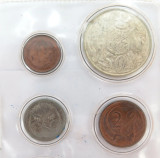 1966 Australian Complete Set 6 Coins incl 80% Silver 50c.